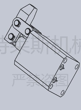 杠杆油缸 油路板杠杆 HLC-M CHLC-M 油压缸
