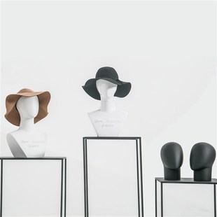 头模假人头模特头项链饰品陈列道具假发帽子围巾橱窗展示模特架