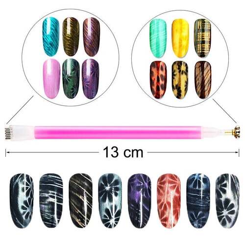 极速Nail Art Cats Eye Magnetic Stick Strong Magnet Design