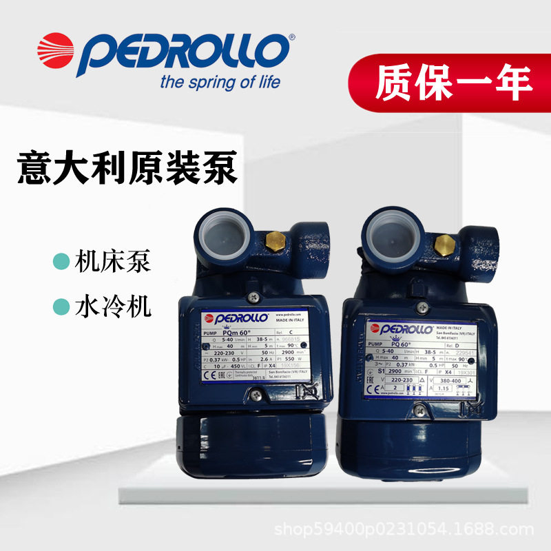 意大利佩德罗pedrollo原装水泵PQM60-PQ60-CP130-132-TOP2-机床泵