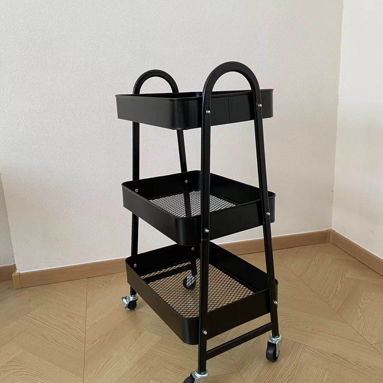 ?三层置物架 厚实用料 自组装简单操作40x29高79