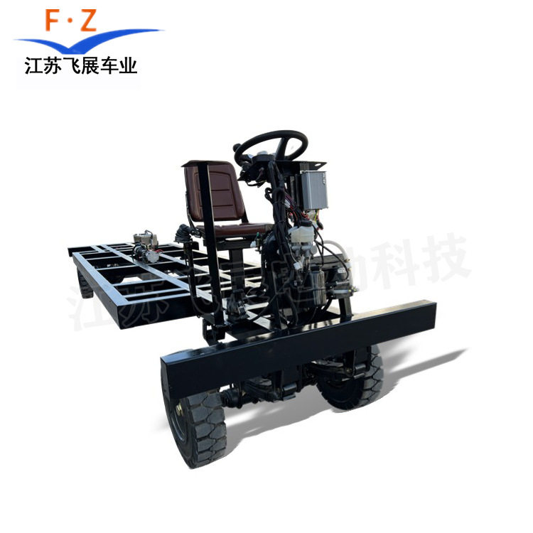 载重型电动四轮巡游花车底盘节日庆典彩灯彩船多功能景区游览车