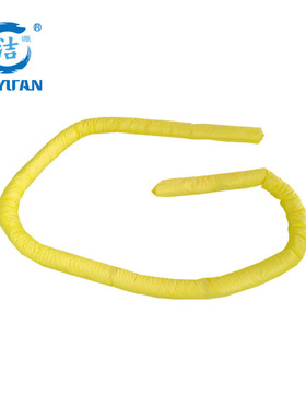 洁源HB8360黄色多用途吸附条 多用途吸液索3.6M长4条/箱吸附索