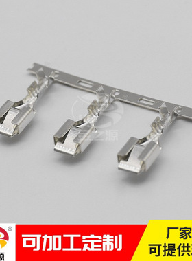 横连 6.3四方插插簧端子DJ621-B6.3汽车配件接线端子车用线束接头