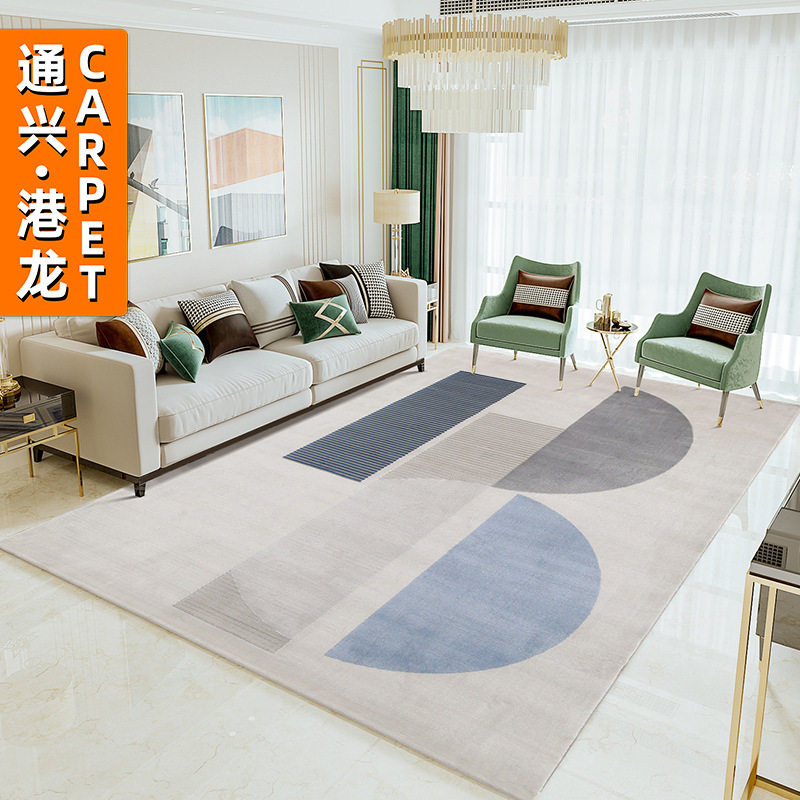 地毯客厅沙发茶几北欧ins风卧室床边衣帽间家用卧室大面积可机洗