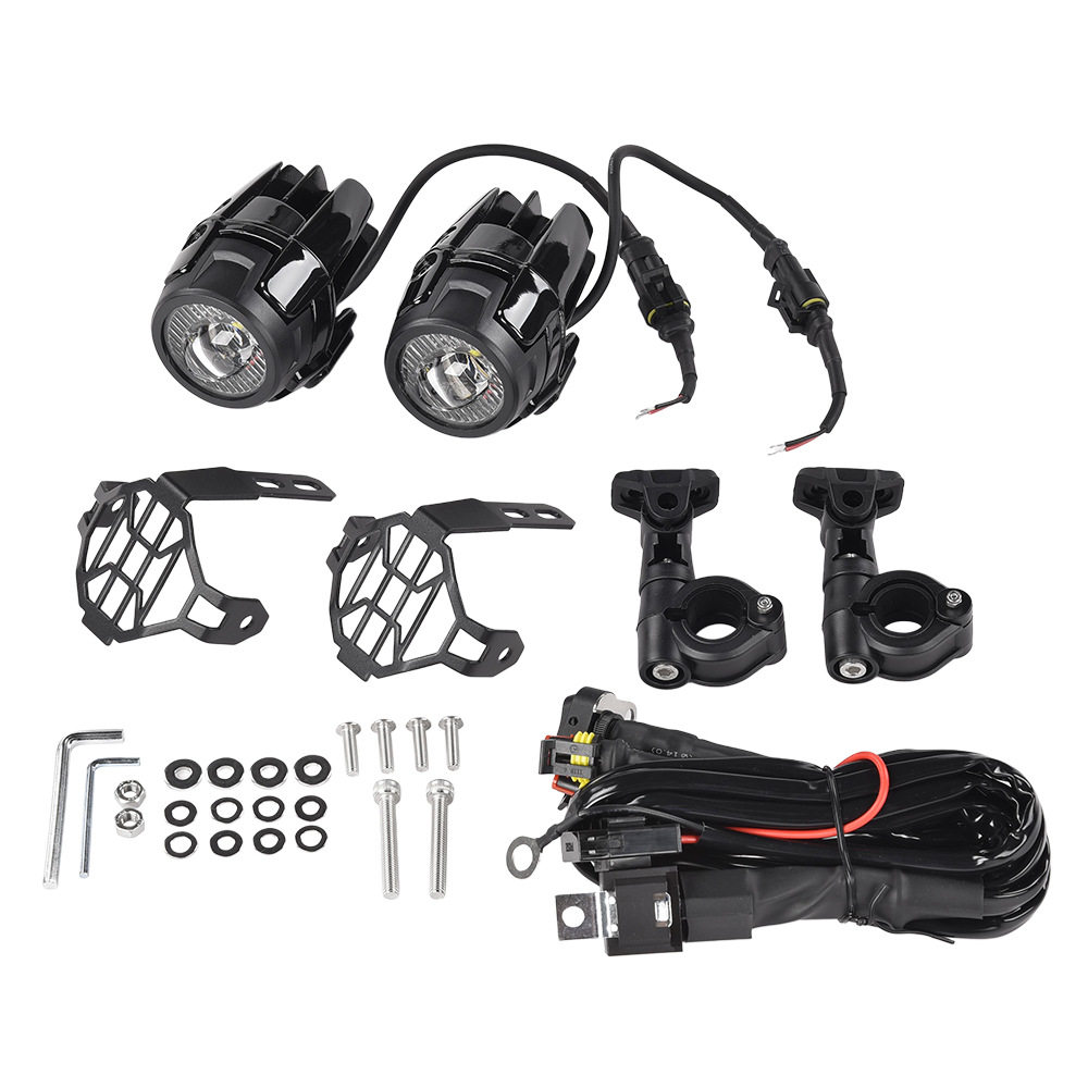 R1200GS F800 摩托车雾灯LED射灯 辅助照明灯Auxiliary light