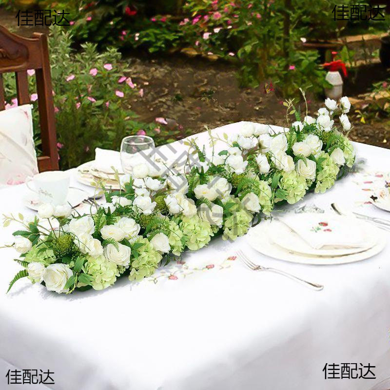 新款餐厅餐桌花摆花生日宴会布置假花桌面摆件会议室装饰商务用花