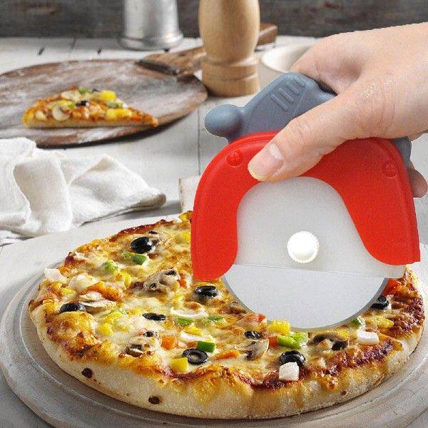Pizza Cutter Wheel Pizza Slicer Cutter Stainless Steel Hand