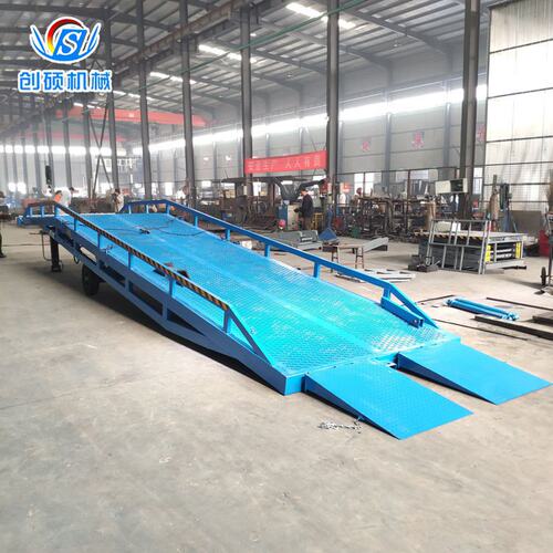 极速创硕 移动式登车桥 6/8/10t堆高机集装箱装卸货平台 液压登车