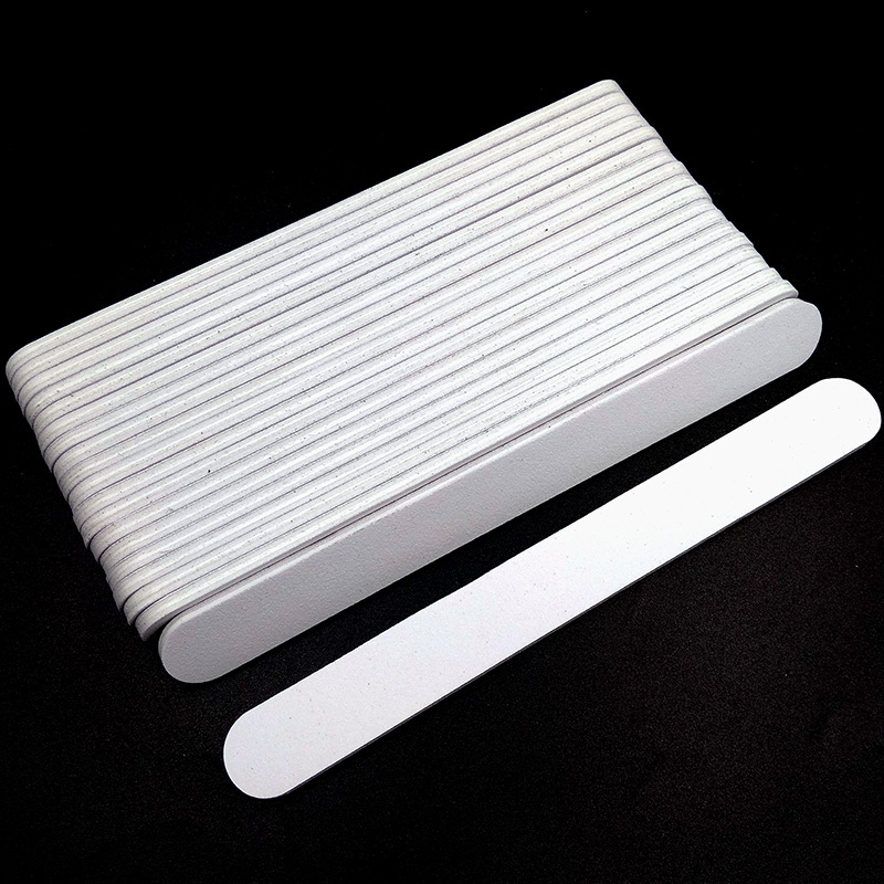 5/10pcs Nailfile Professional Nail Buffer White 100/180 San