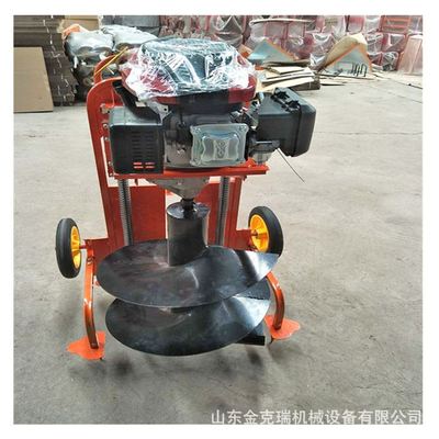 便携式小型汽油钻孔机 螺旋深坑打洞钻眼机 电线杆种树挖坑机