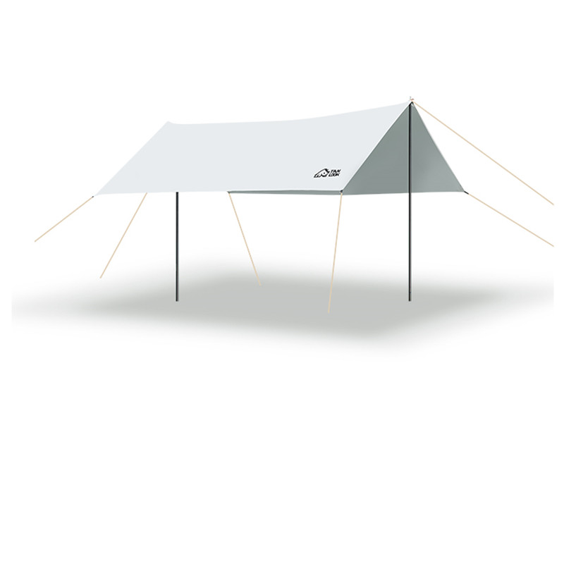 黑胶天幕帐篷户外精致露营便携式野炊装备沙滩方形超大遮阳伞凉棚