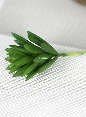 Artifical Plastic Succulent Plant Cactus Echeveria Flower Ho