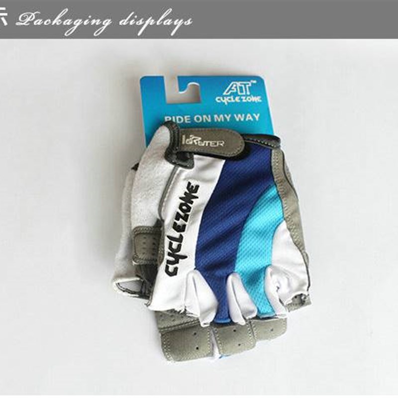 骑行手套 夏季男女款清凉手套 短指登山车装备户外运动自行车半指