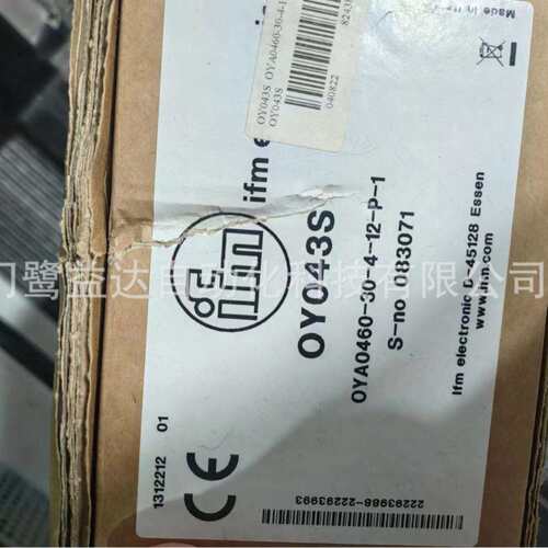 IFM易福门光电开关OY043SOK5001OJ5016OJ5017OGD592O5P5