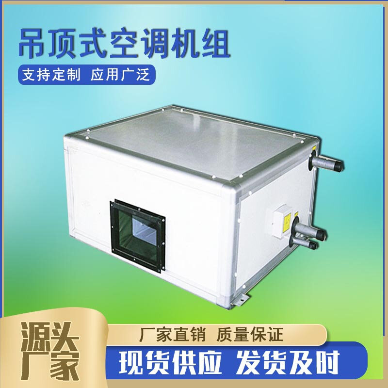 吊顶式空调机组 工业型空调机组组合式冷暖新风机组空气处理机组