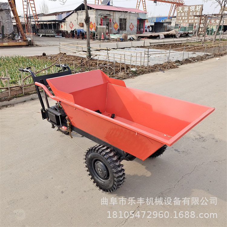 农用果园汽油搬运车 小型短途运输手推车 工地搬运车