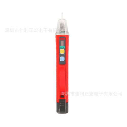 优利德UT12D感应测电笔电工笔夹验电笔非接触试电笔