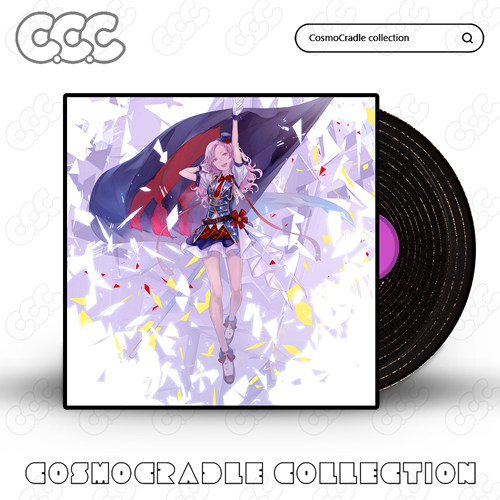 EGOIST专辑封面系列贴纸 黑胶唱片 光盘CD UV转印防水贴纸