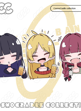 孤独摇滚  PAさん  伊地知星歌  广井菊里UV转印防水贴纸