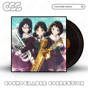 吹响吧！上低音号 专辑封面系列 黑胶唱片 光盘CD UV转印防水贴纸