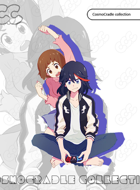 斩服少女 缠流子 满舰饰真子 UV转印防水贴纸