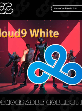 VALORANT Champions 战队队标 Cloud9 White