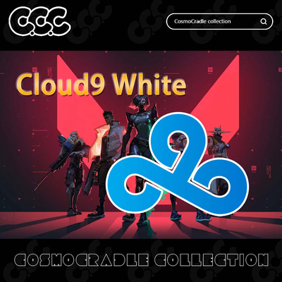 VALORANT Champions 战队队标 Cloud9 White