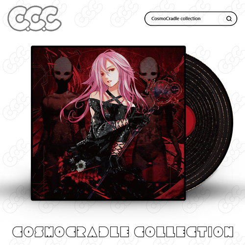 EGOIST专辑封面系列贴纸 黑胶唱片 光盘CD UV转印防水贴纸