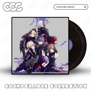 Vocaloid专辑封面系列 黑胶唱片 光盘CD UV转印防水贴纸