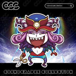 命运冠位指定 FGO Q版 梅菲斯托费勒斯 UV转印贴纸