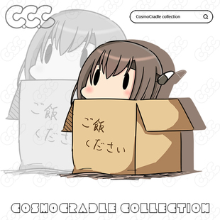 舰队collectio Q版纸箱  大凤 UV转印防水贴纸