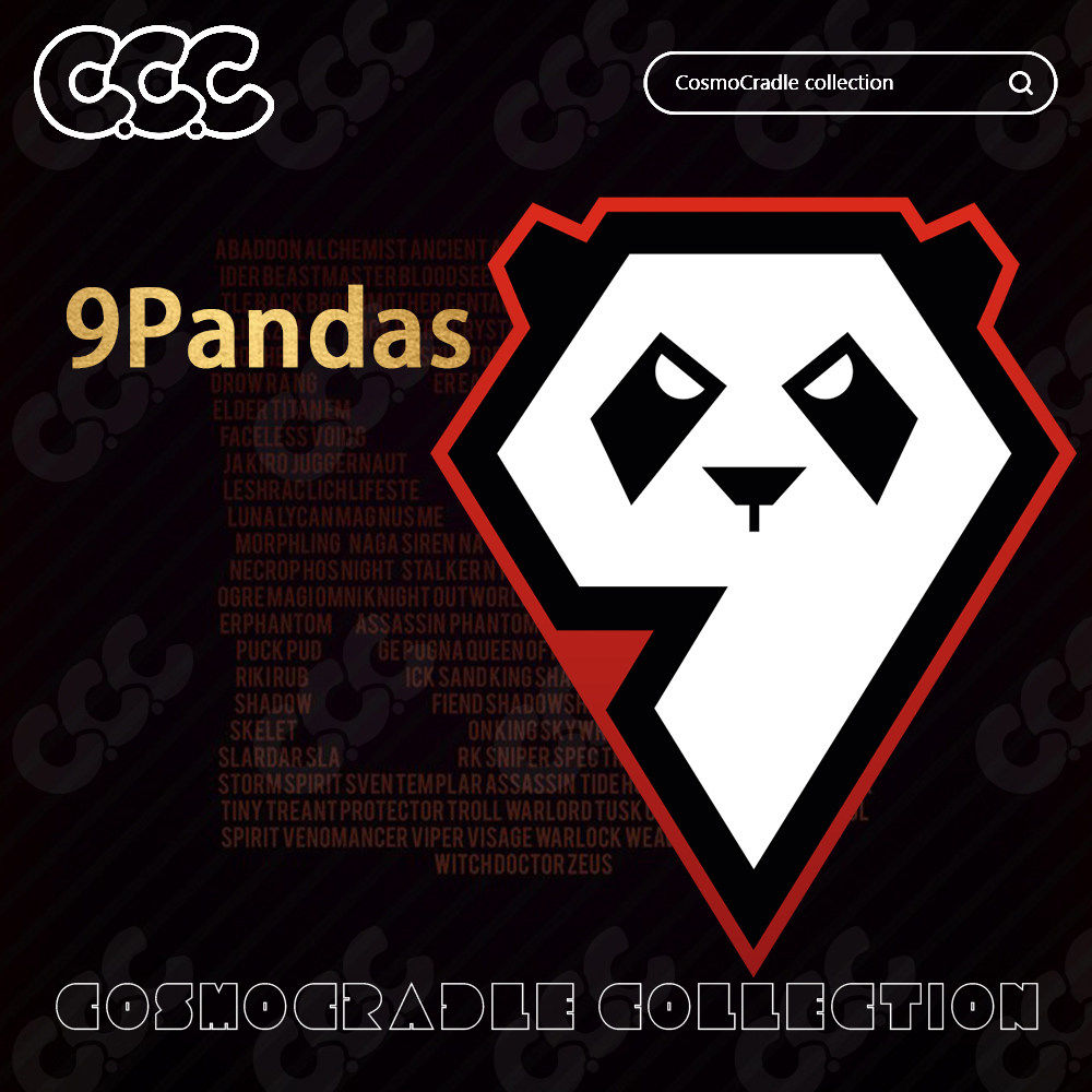 DOTA2 TI国际邀请赛 战队队标 9Pandas