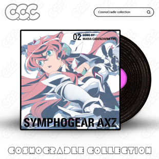 战姬绝唱 专辑封面系列 黑胶唱片 光盘CD UV转印防水贴纸