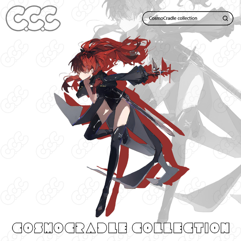 女神异闻录系列 心之怪盗团 芳泽 霞 UV转印贴纸