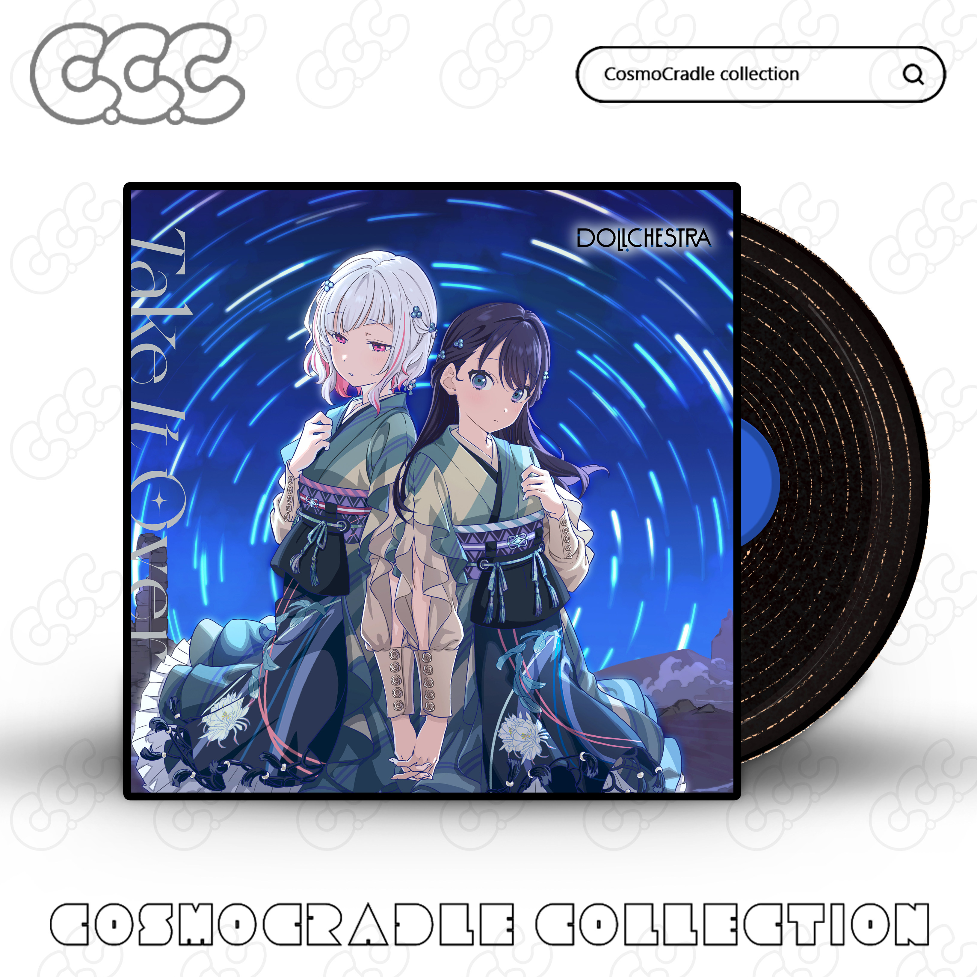 LOVE LIVE专辑封面系列 黑胶唱片 光盘CD UV转印防水贴纸
