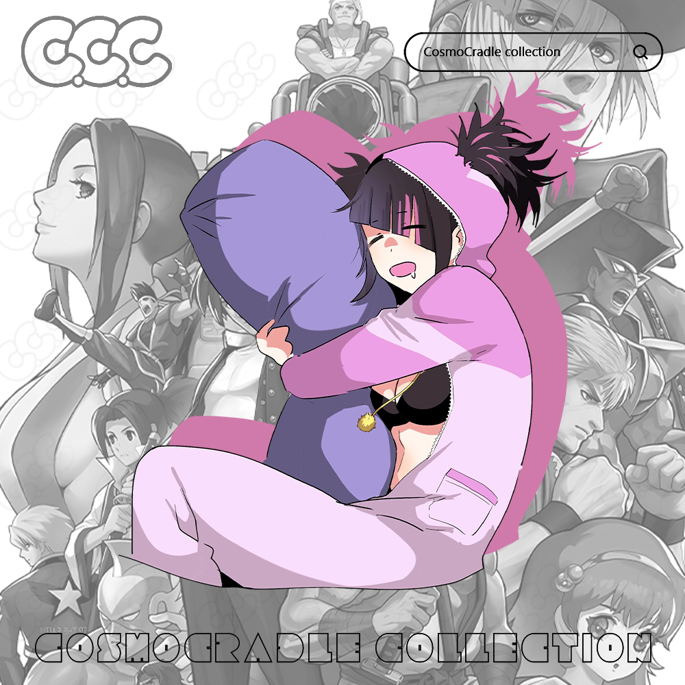 SNK游戏系列 街霸系列 韩蛛俐 UV转印防水贴纸