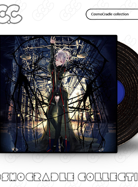 EGOIST专辑封面系列贴纸 黑胶唱片 光盘CD UV转印防水贴纸