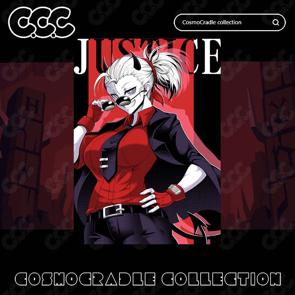 Helltaker风格系列 动漫卡通贴纸 UV转印防水贴纸