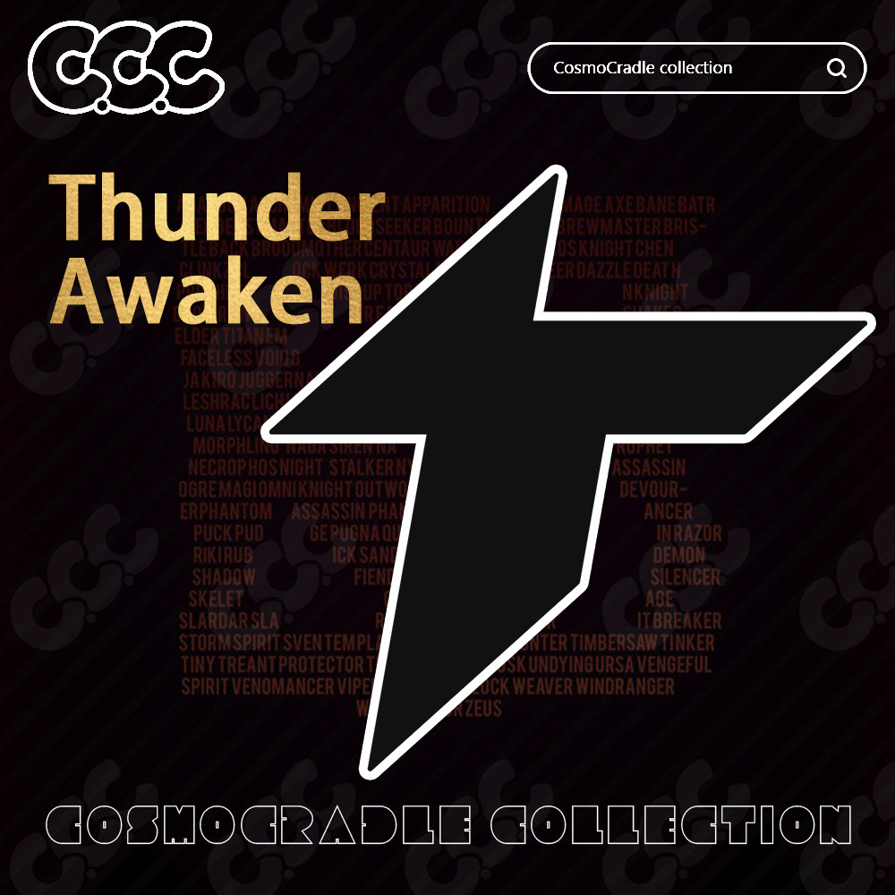 DOTA2 TI国际邀请赛 战队队标 Thunder Awake