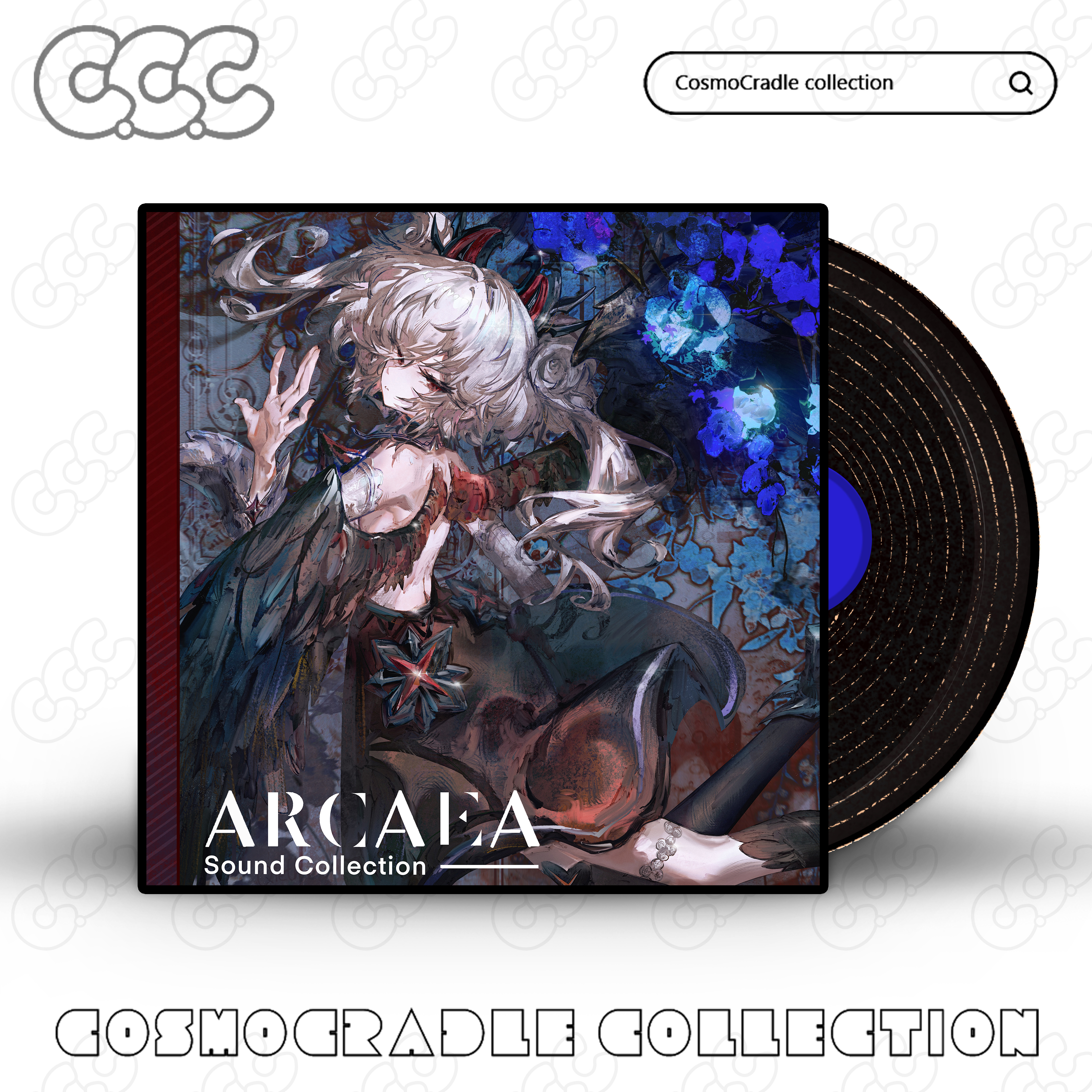 ACG专辑封面系列贴纸 黑胶唱片 光盘CD Arcaea