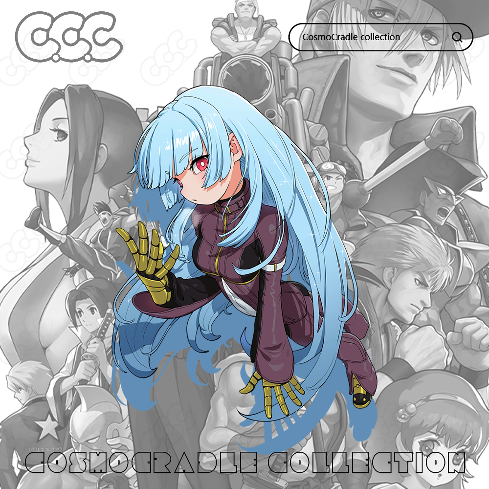 SNK游戏系列 拳皇系列 库拉 UV转印防水贴纸