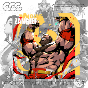 SNK游戏系列 街霸系列 桑吉尔夫 UV转印防水贴纸