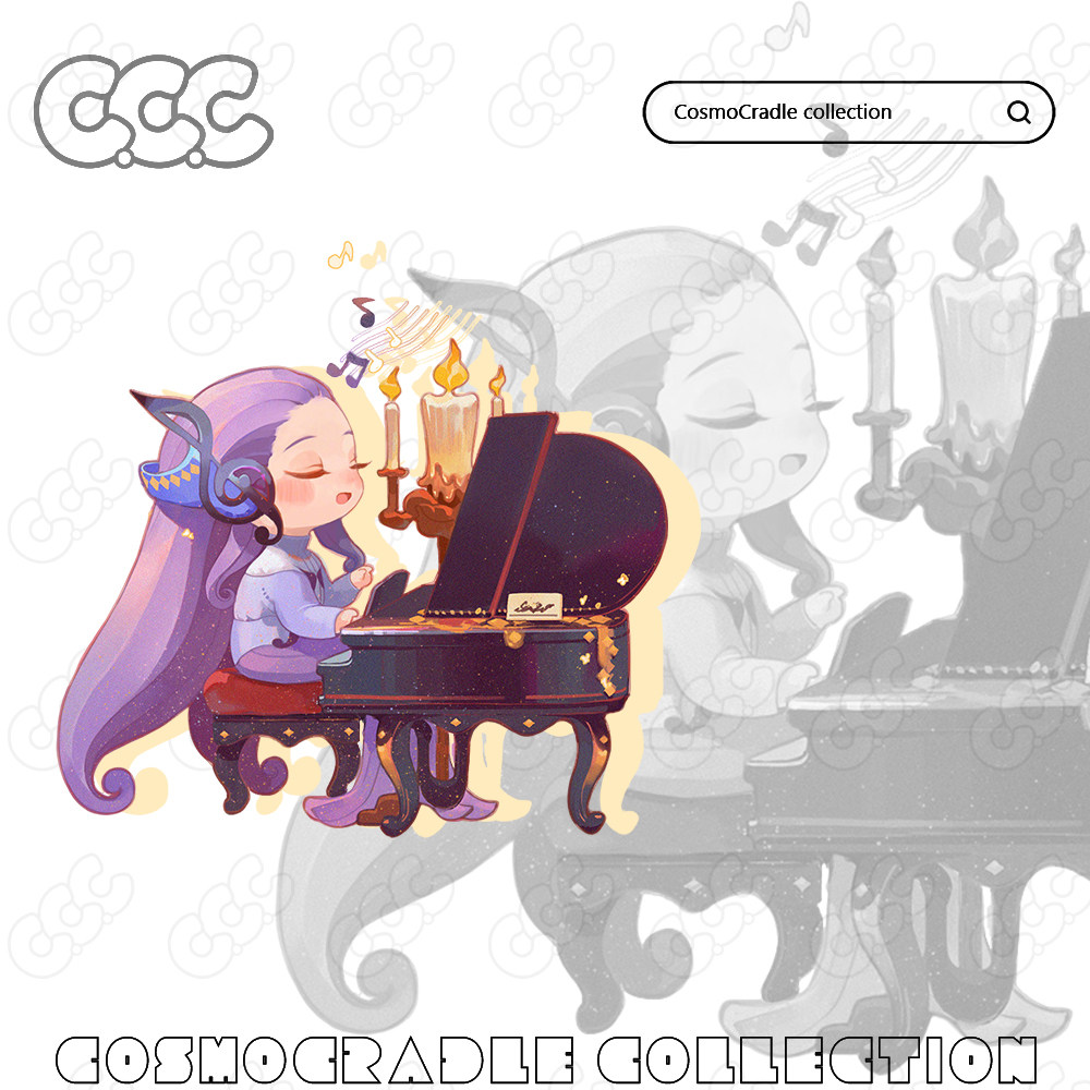 魔卡少女樱 Q版库洛牌拟人 UV转印防水贴纸