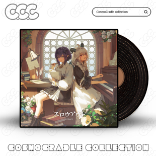 UV转印防水贴纸 光盘CD ACG专辑封面系列贴纸 黑胶唱片