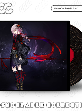 EGOIST专辑封面系列贴纸 黑胶唱片 光盘CD UV转印防水贴纸