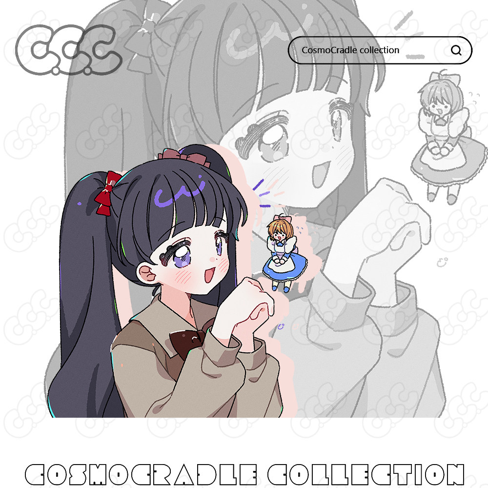 魔卡少女樱 大道寺知世 木之本樱 UV转印防水贴纸
