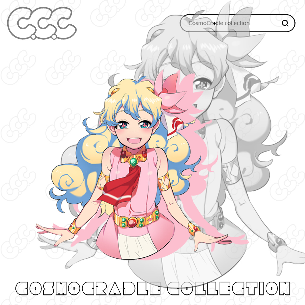 天元突破红莲螺岩 尼娅・铁佩林 UV转印防水贴纸