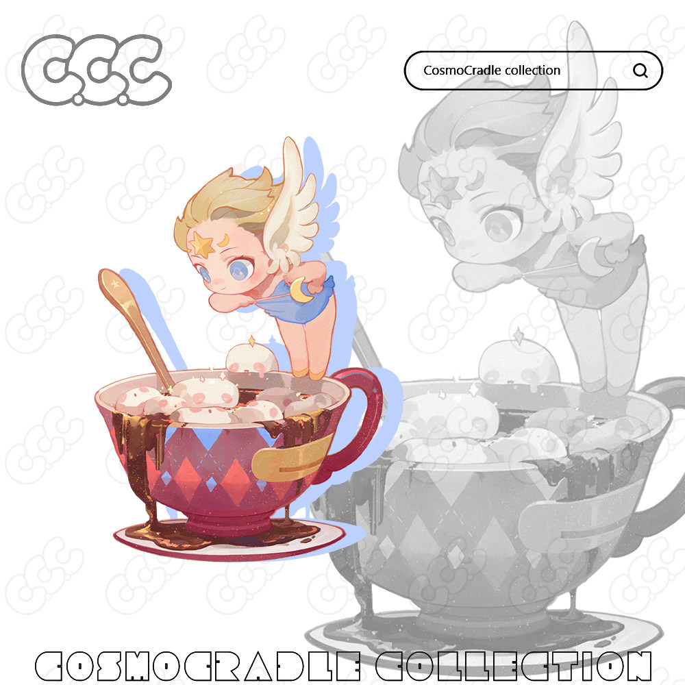 魔卡少女樱 Q版库洛牌拟人 UV转印防水贴纸