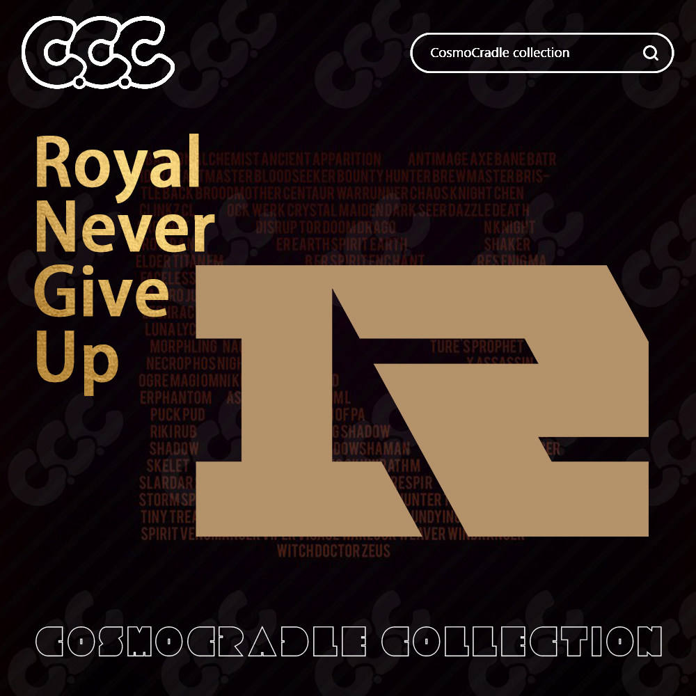 DOTA2 TI国际邀请赛 战队队标 Royal Never G